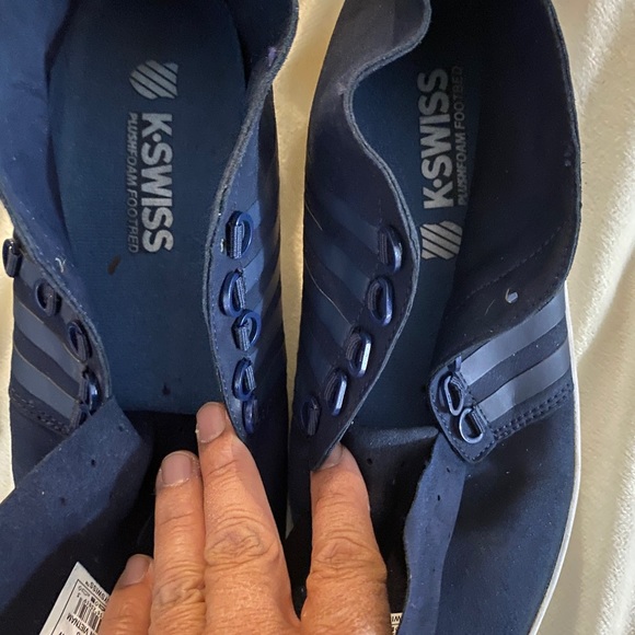 Kswiss blue sneakers size 91/2 mens - Picture 2 of 5